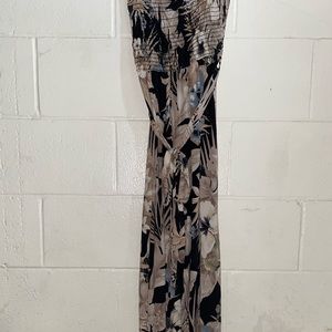 Flora tube top jumpsuit